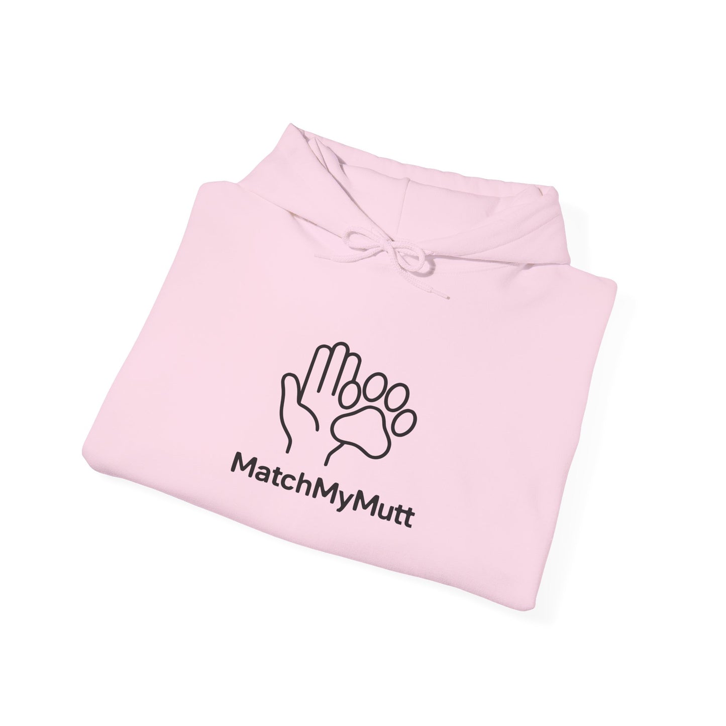 Cozy Pet Lover Hooded Sweatshirt | MatchMyMutt Gift, Animal Rescue Apparel, Dog Mom/Human Matching Sweatshirt