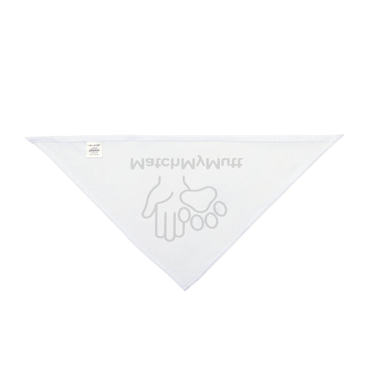 Stylish Pet Bandana for Dogs, Watch My Mutt Design, Perfect for Dog Lovers, Pet Accessories, Cute Dog Gifts, Dog Photography