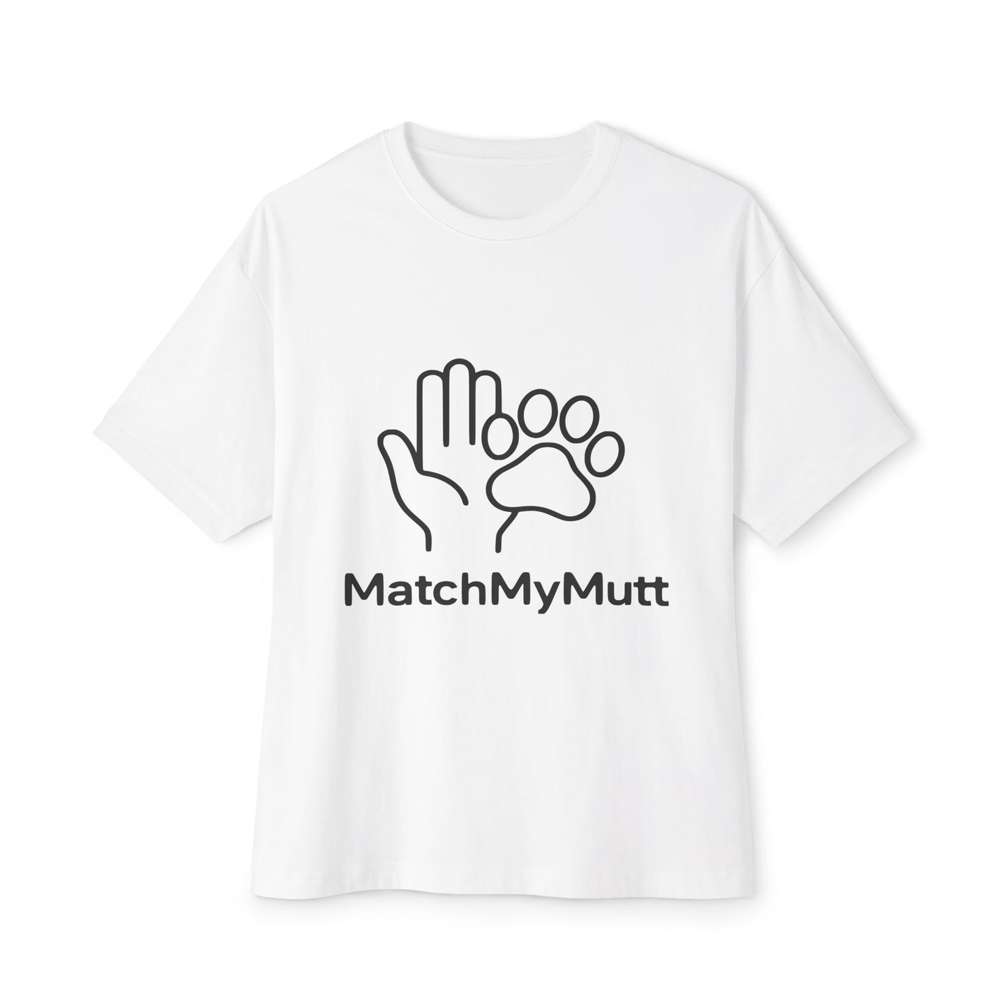 Pawprint Pet Lover Tee, Unisex Oversized Boxy Tee for Dog Owners, Comfortable Animal Lover Shirt, Perfect Gift for Pet Holidays, Match [...]