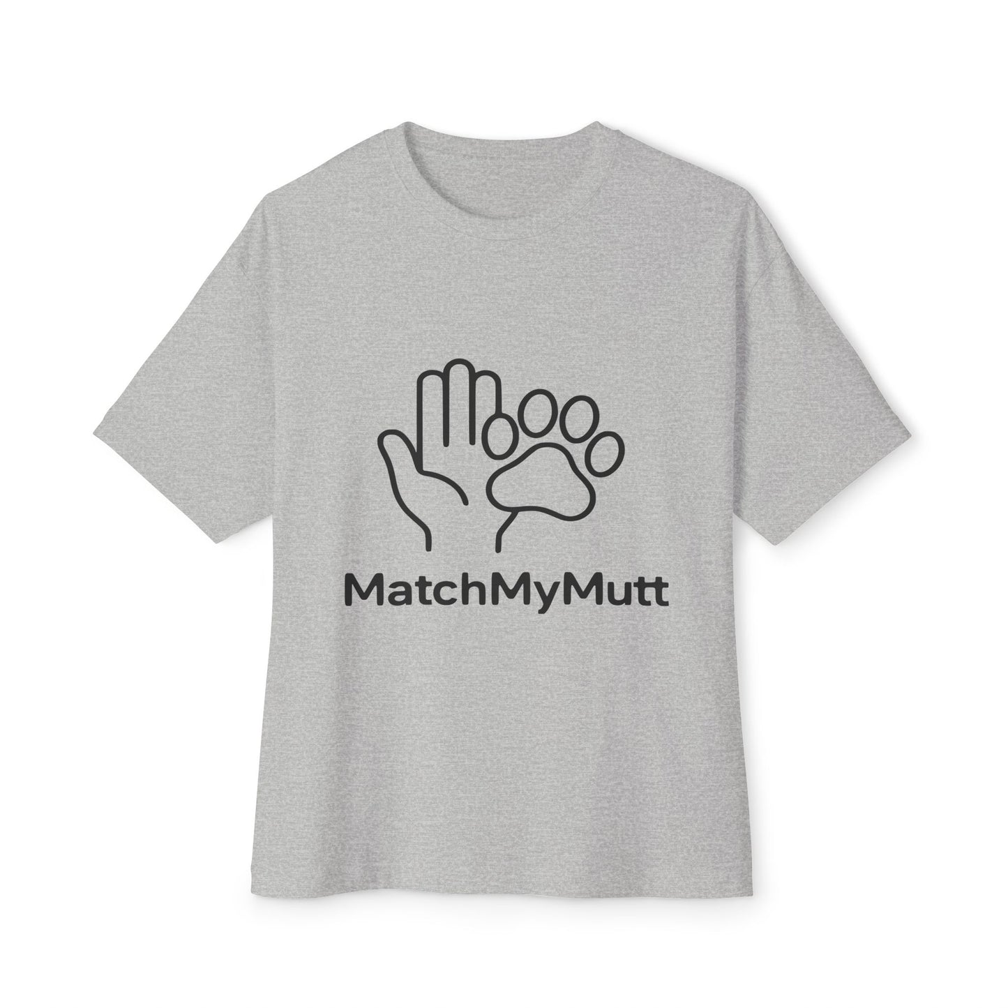 Pawprint Pet Lover Tee, Unisex Oversized Boxy Tee for Dog Owners, Comfortable Animal Lover Shirt, Perfect Gift for Pet Holidays, Match [...]