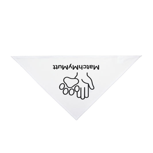 Stylish Pet Bandana for Dogs, Watch My Mutt Design, Perfect for Dog Lovers, Pet Accessories, Cute Dog Gifts, Dog Photography